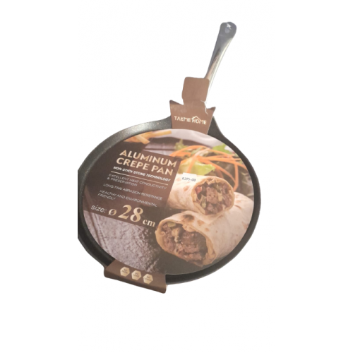 PAN ALUMINUM CREPE 28CM NON STCK STONE PAN ALUMINUM CREPE 28CM NON STCK STONE
